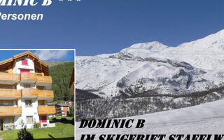 Náhled objektu Dominic B1 Appartement/Fewo, Bad, WC, Balkon 4-Bettwohnung, Saas - Fee