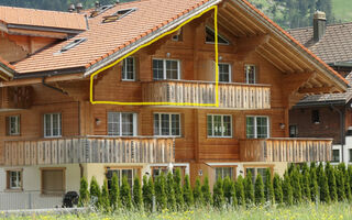 Náhled objektu Chalet Kanderblick Appartement/Fewo, Bad, WC, Balkon, Kandersteg