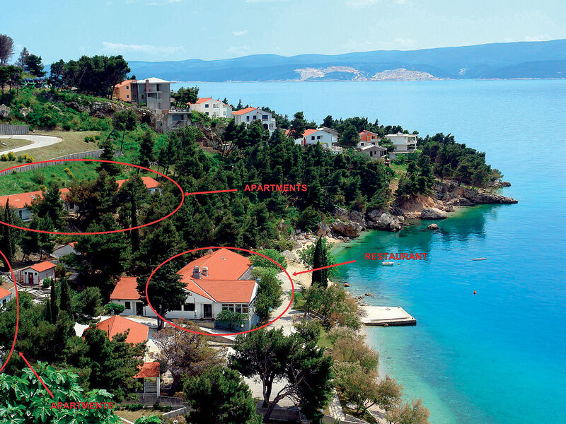 Apartmány Mala Luka