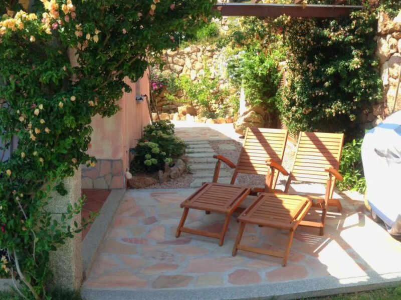 Villetta Tiriddò, Giardino.