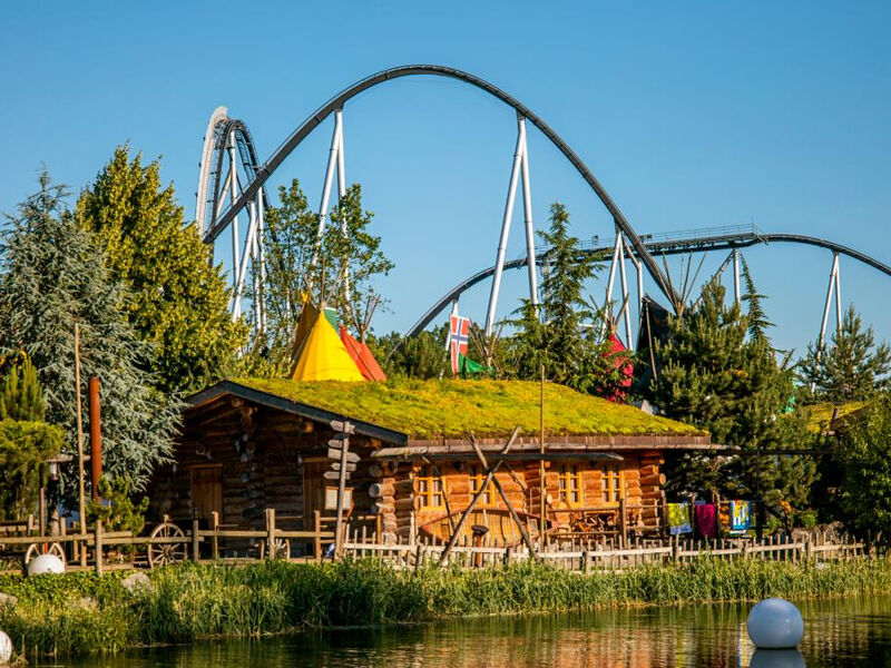 Tipi-Zelte im Europa-Park