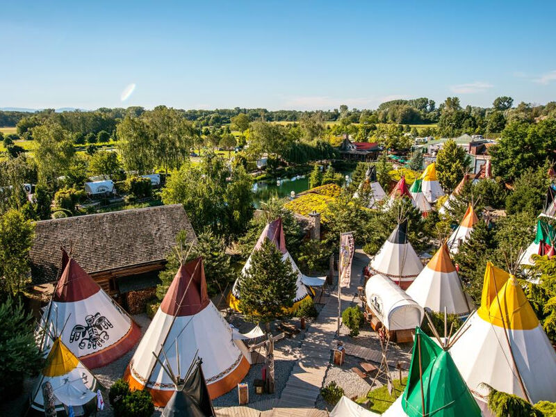 Tipi-Zelte im Europa-Park
