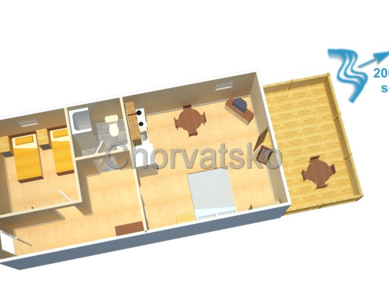 Apartmány Hortenzija
