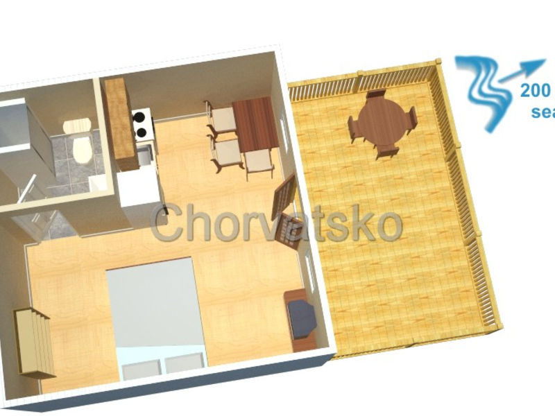 Apartmány Hortenzija