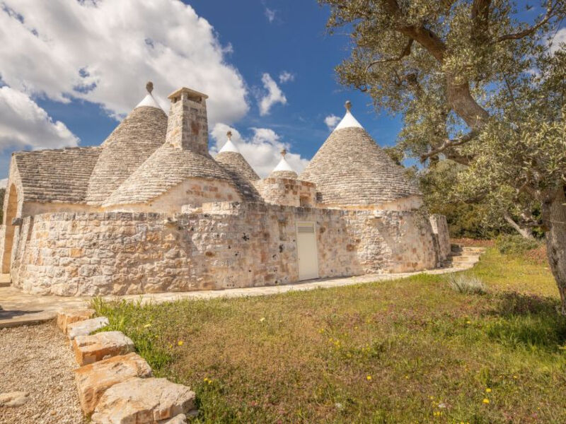 Trullo Rosa Gialla