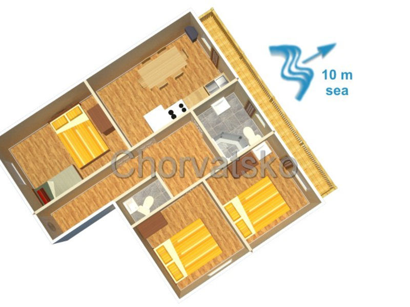 Apartmány Mira
