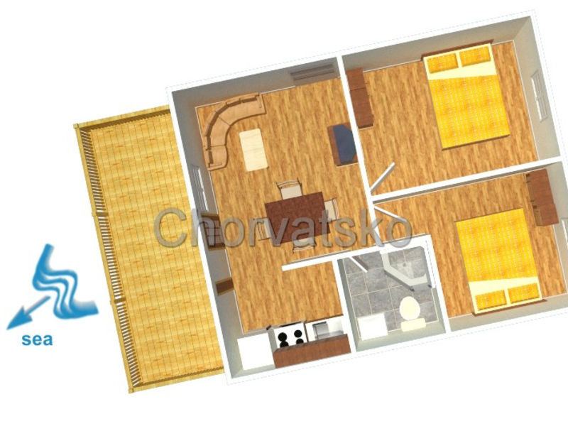 Apartmány Gorana