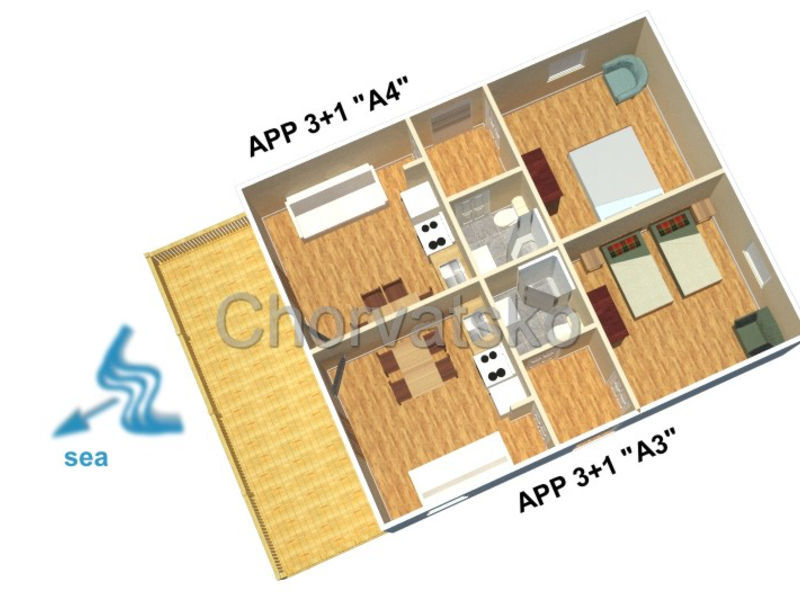 Apartmány Lilie