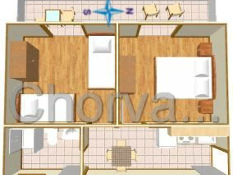 Apartmány Toni 1