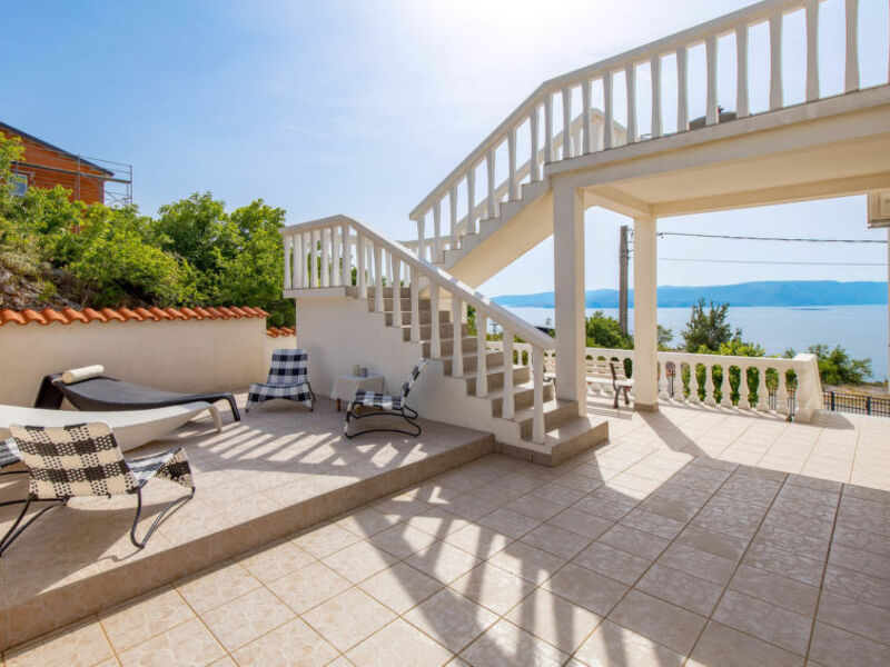 Villa sunset view