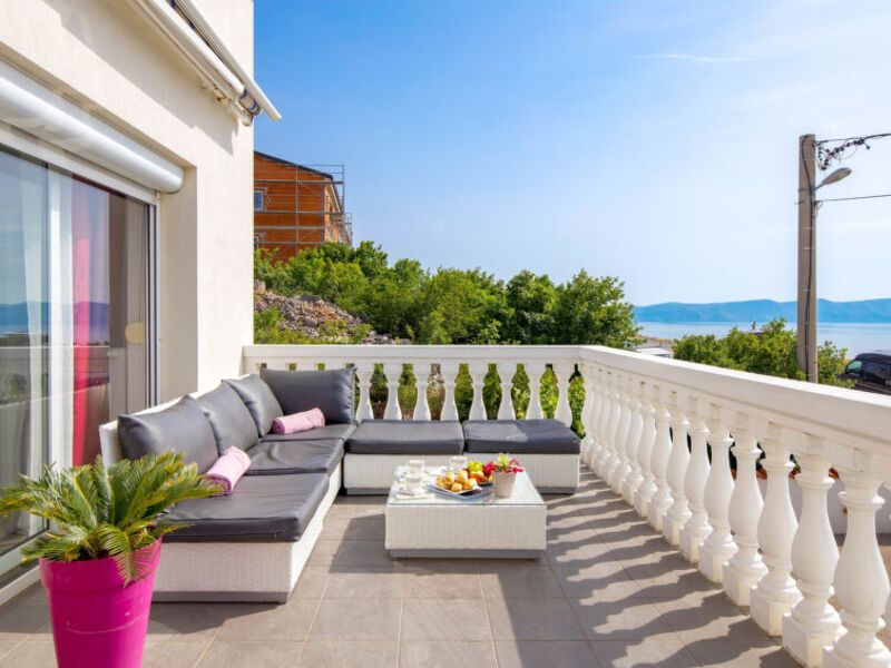 Villa sunset view