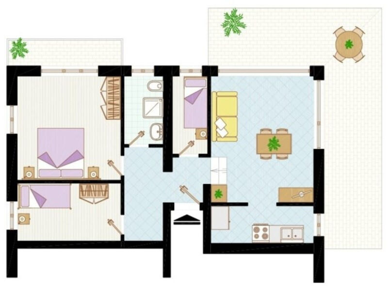 Apartmány Ville Frediana E Anna