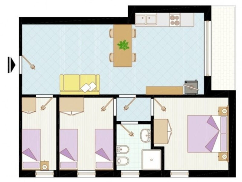 Apartmány Angela E Pordenone