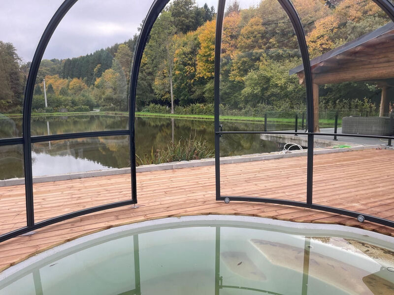 Chalet du pêcheur - Sauna und Hallenbad