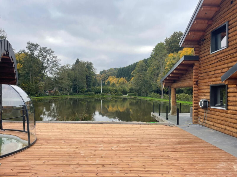 Chalet du pêcheur - Sauna und Hallenbad
