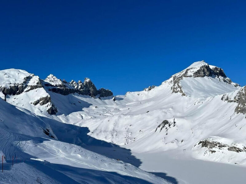 Flims Stenna SELVA direkt bei Bergbahnen Skipiste