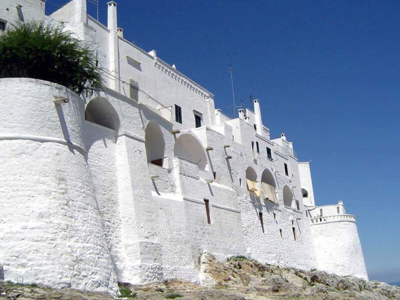 Weißes Haus im Salento