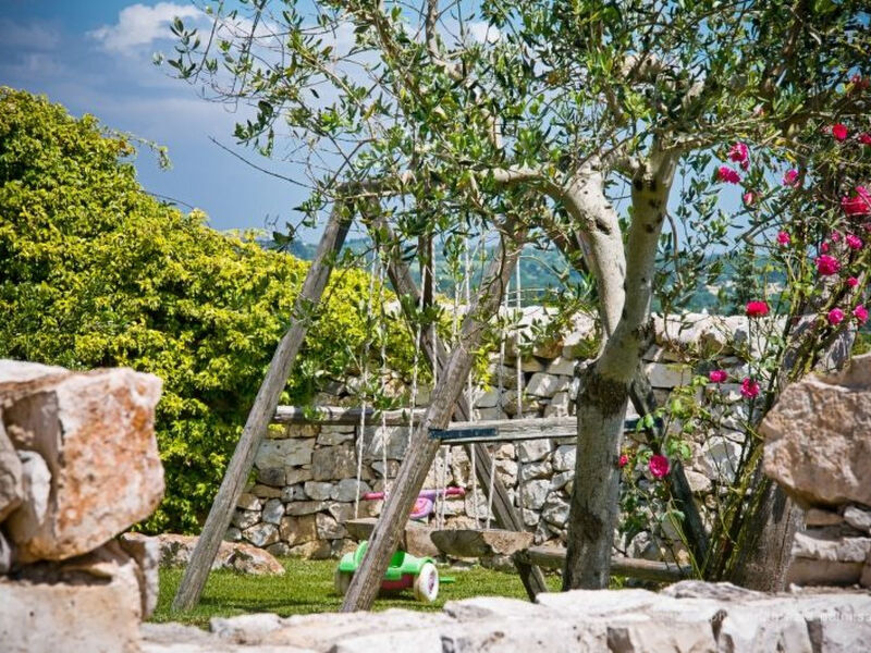 Kirschbaum Trullo, Entspannung und Essen und Wein