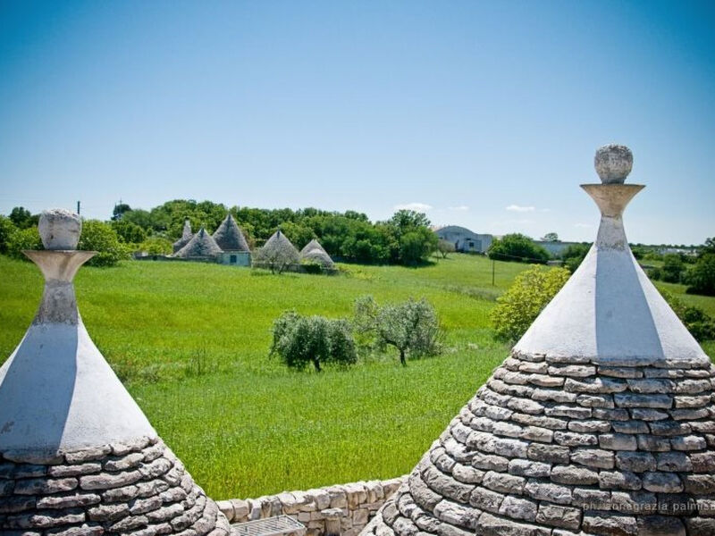 Trullo degli Archi, Entspannung und Essen und Wein