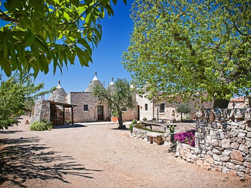 Kirschbaum Trullo, Entspannung und Essen und Wein