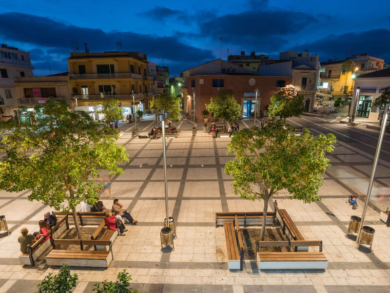 Talete, im Zentrum 40 m vom Strand entfernt