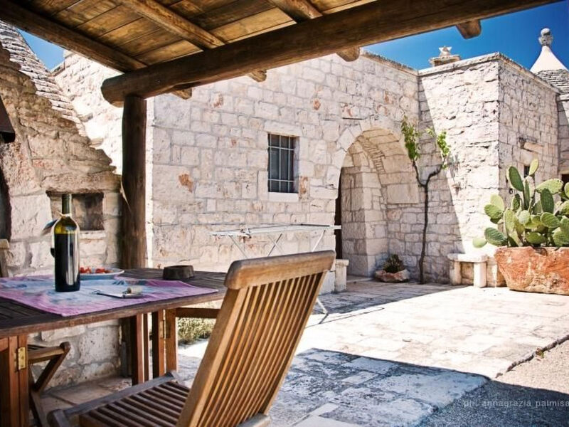 Kirschbaum Trullo, Entspannung und Essen und Wein