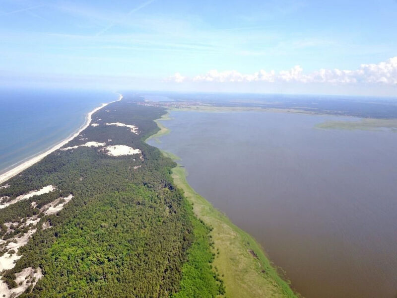 Gartenappartement an der polnischen Ostseeküste