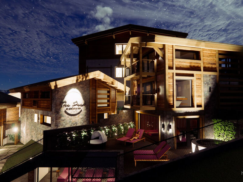 Chalet Black Stone