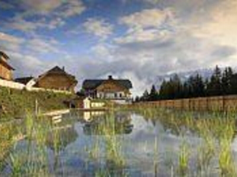 Almdorf Reiteralm mit seinem Almhotel Edelweiss