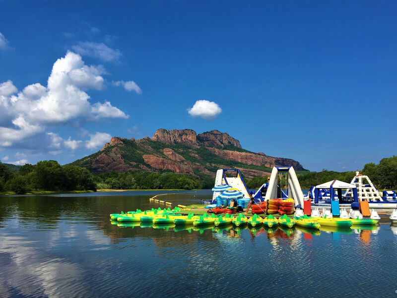stacaravan camping Lei Suves cote d'azur Var