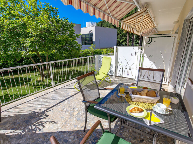 Zwillingsterrassen Gartenwohnung