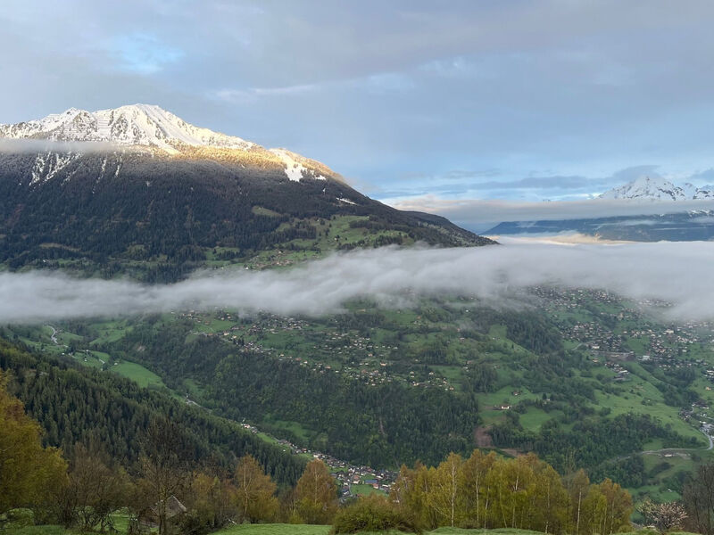 Alm Mayen im Wallis von 1904