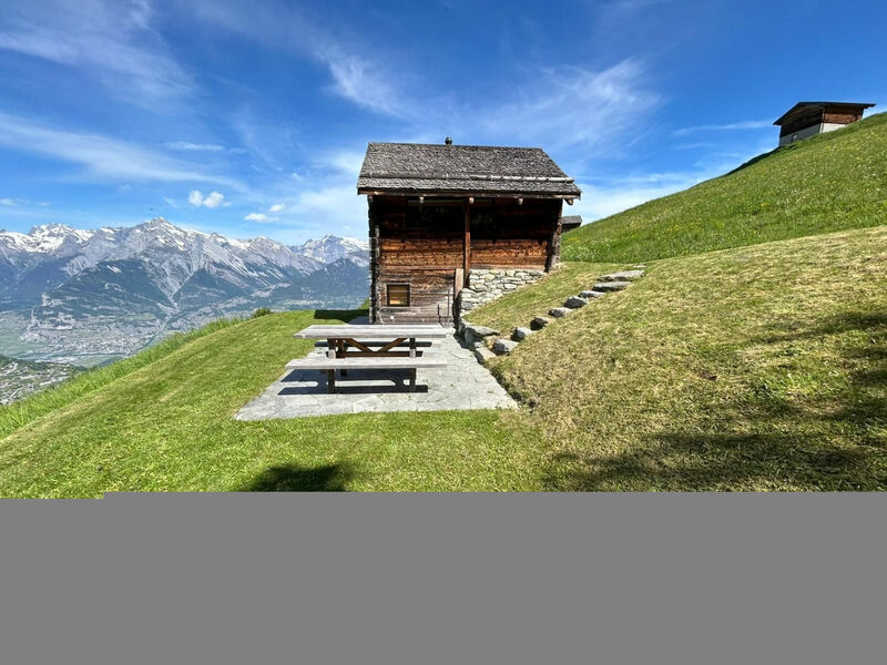 Alm Mayen im Wallis von 1904