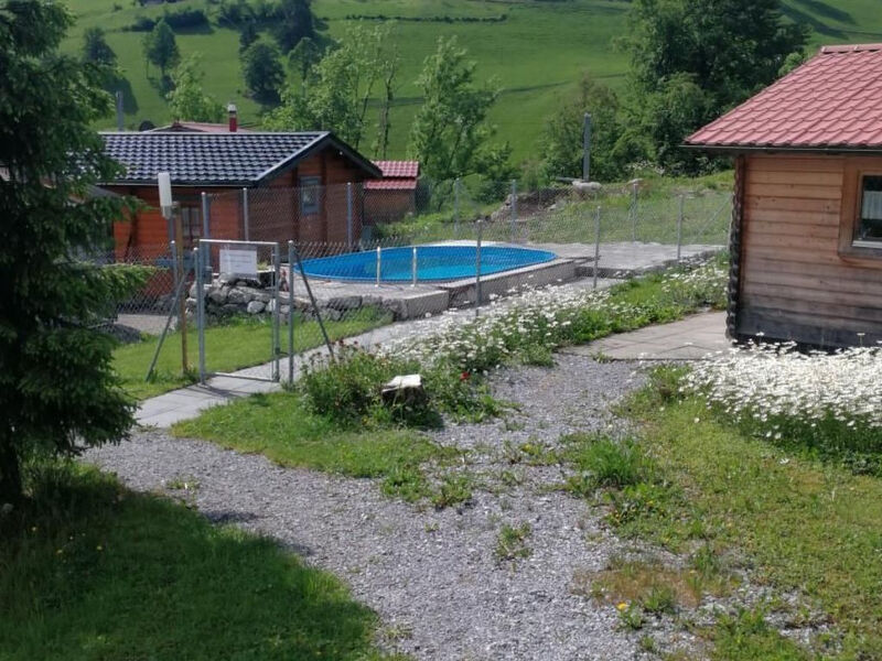 Chalet/ Blockhaus auf Camping