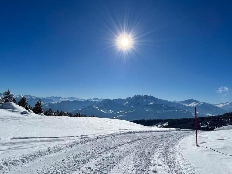 Flims Stenna SELVA direkt bei Bergbahnen Skipiste