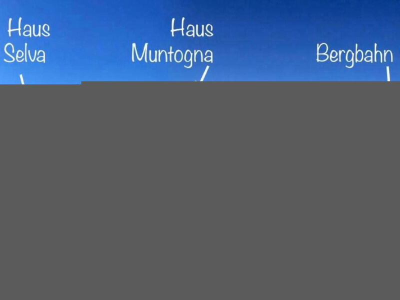 Flims Stenna SELVA direkt bei Bergbahnen Skipiste