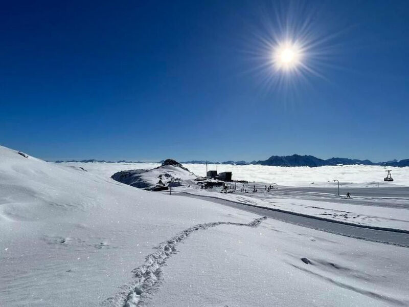 Flims Stenna SELVA direkt bei Bergbahnen Skipiste