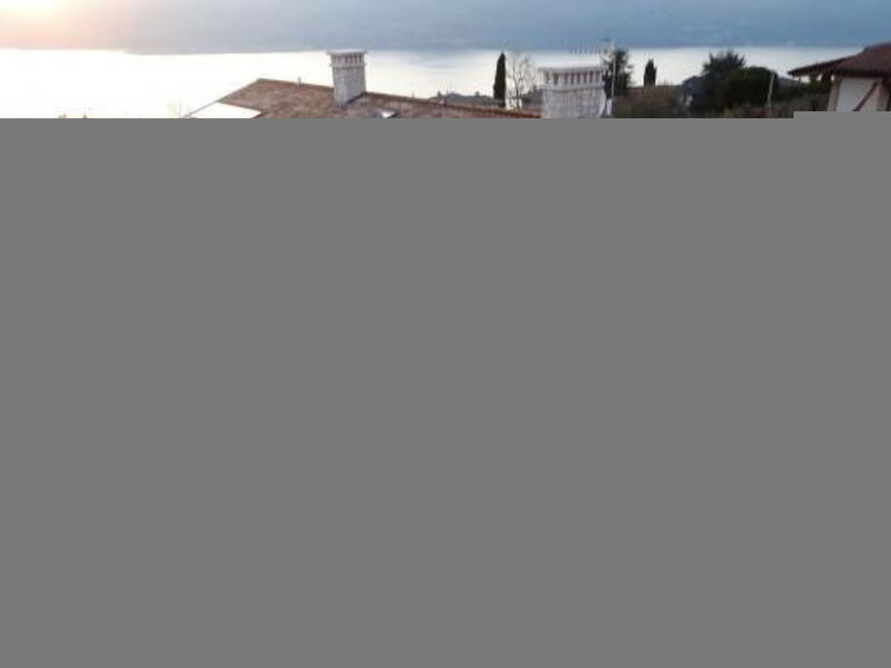 Flacher Sonnenaufgang