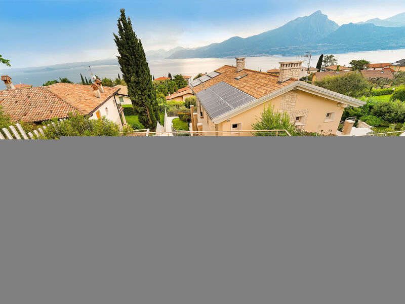 Flacher Sonnenaufgang