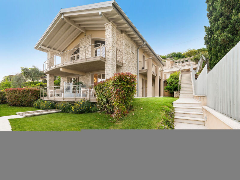 Flacher Sonnenaufgang