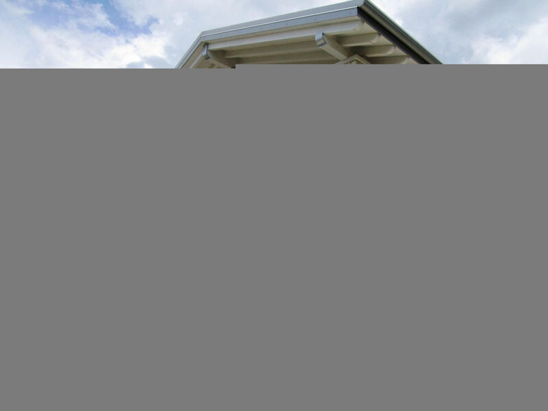 Flacher Sonnenaufgang