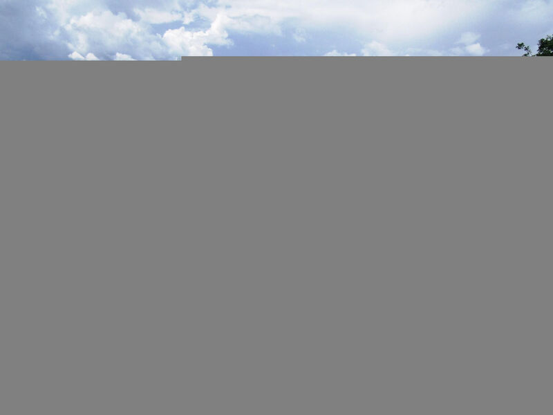 Flacher Sonnenaufgang