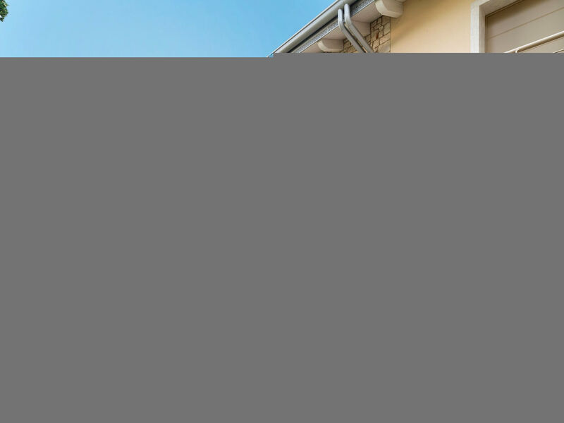 Flacher Sonnenaufgang