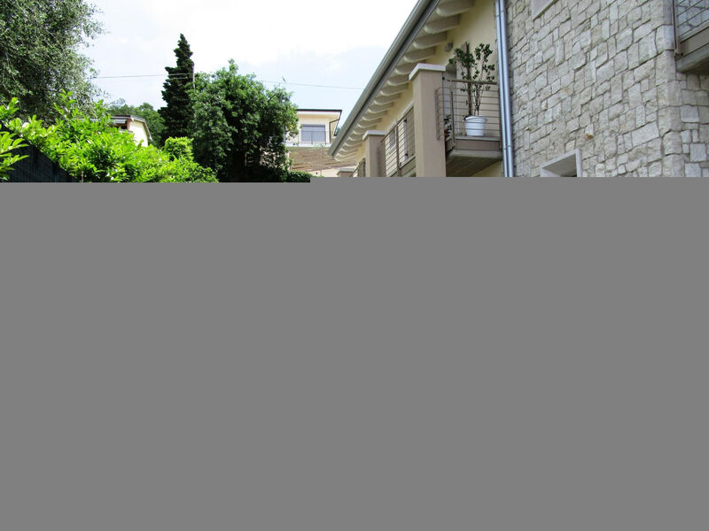 Flacher Sonnenuntergang