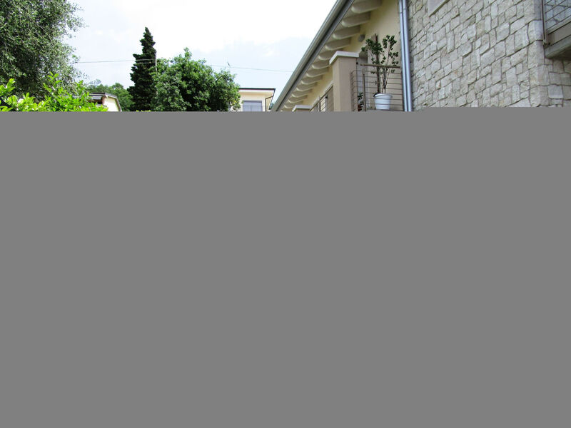 Flacher Sonnenuntergang