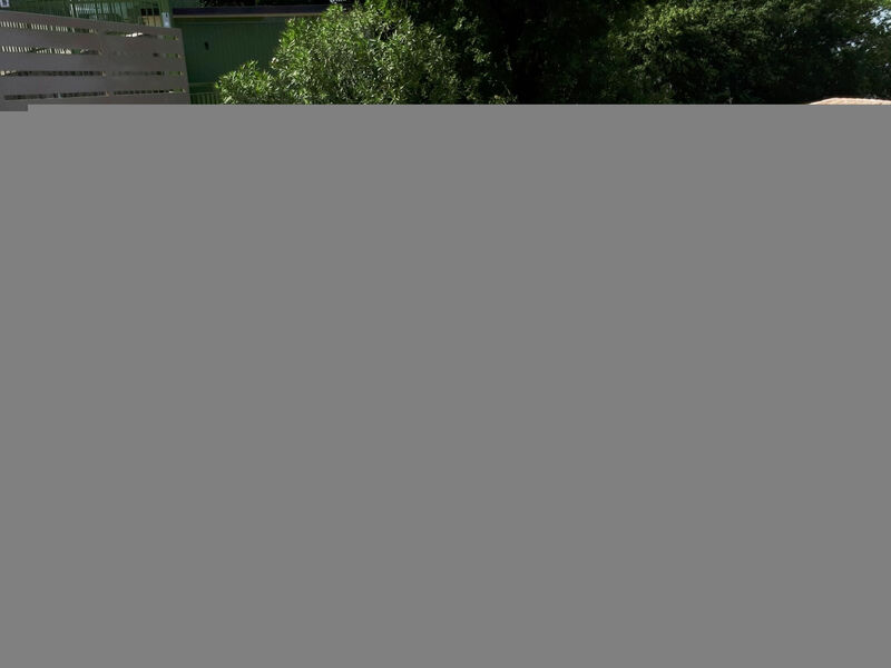 Flacher Sonnenuntergang