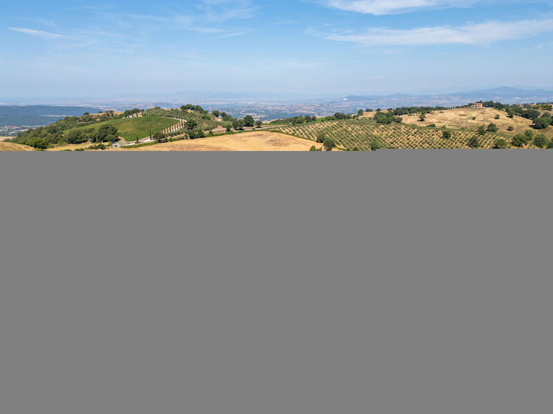 La terrazza sulla Maremma
