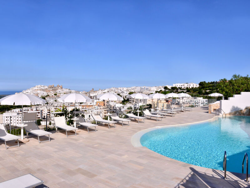 Vila Artemide - piscina panoramica - vista WOW!