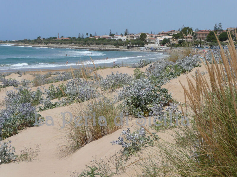 Schöner Bungalow direkt am Sandstrand auf Sizilien