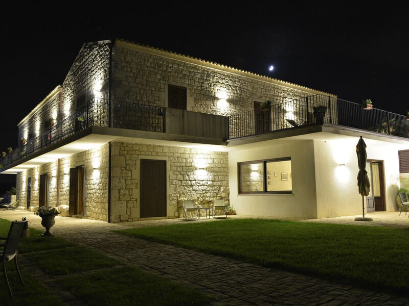 Komfortable Villa Castello - Blick auf Cava d'Ispica